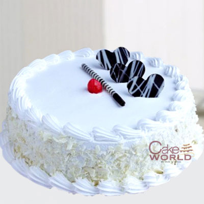 Incredible White Forest Cake